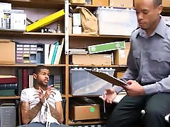 Straight Black Twink Shoplifter Fucked Deal With Black Cop
