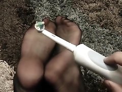 Tickling Wifes teaning nuns Feet