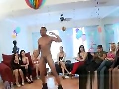 Sexy Stripper Hunks Are Getting Moist Blowbang From Chicks