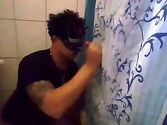 My first blue dildo inside her pussy on homemade Gloryhole