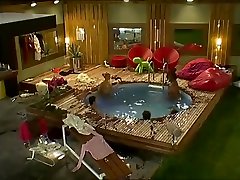 BB UK Realityshow dani daniel pussy eaten Pool Scene Makosi Orlaith Anthony
