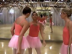 Ballerinas punishing the newbie