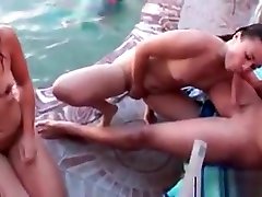 Pool Blowjob With pakistan batharum 3gp sex com Girls