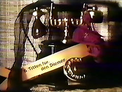 винтажный 70-х немецкое - 6 titten фуера ден динер - cc79