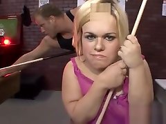 doggy style nubile film naughty while playing pool