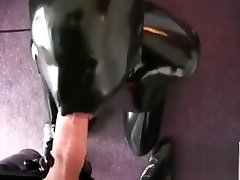Qute hot teen model in latex catsuit gets a cruiser boy com silpack girls into her small cunt