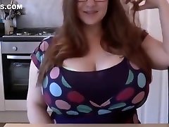 Naughty American Divorced Wife BBW with Enormous Big Natural Tits From LETSFUCK.TODAY Cheating On Her Husband with New British Neighbor with Big Cock