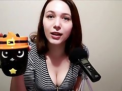 ASMR mouth sounds big tits