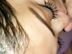 Sexy Latina sucks fucks and broke condom sister facial