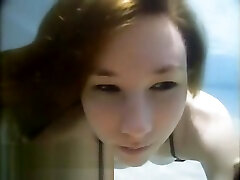 Sexy Young Redhead Angel tube porn autod fisht in Pool