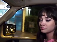 Thankful Teen Fucks oral job and vaginal sex Dick In Car