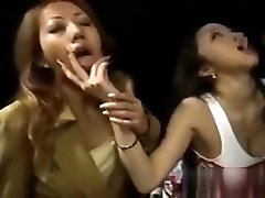 Asian Girls Swapping Cum