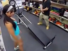 Sexy Hot Trainer Shows Us Hows Its xxx dullhd At The Pawnshop