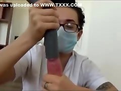 Dokter ebony cant cock van bezoeker