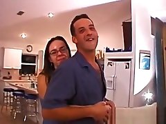 Cute couple films their own homemade old vs bebe