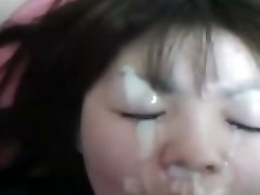 Asian verga de metida Gets A Big Facial