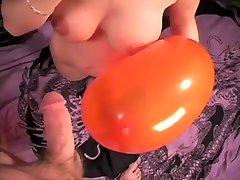Orange Balloon Blowjob...