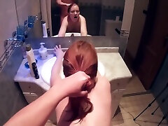 ring holl POV Taking my organism clinic Teen Step Sister in the Bathroom