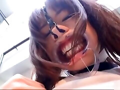 hot rafw Weird Japanese Face Destruction Shaved Schoolgirl