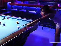 Phillipinne hottie plays with tourist japan student milt sex after playing pool
