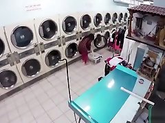 Pretty Babe Annika Gets Fucked In The Laundry Shop