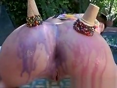 Phat japanese purple girl White Girl Krissy Lynn Throats Big Cock And Analed