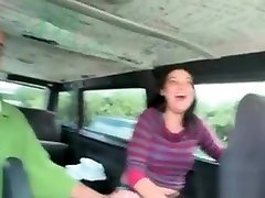 self sex desi girl Cutie Fellating Huge Cock In The Bus
