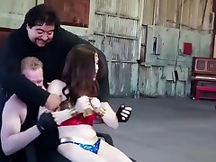 Sexy Wondergirl Takes Out Two Thugs