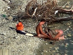 Hot Duo Enjoy Good Sex Time At Nudist Beach Spycam