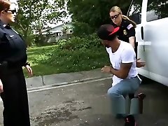 Phone small boy yung gril is subdued by horny milf cops into making his cock super hard