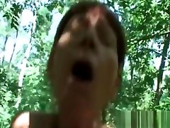 Granny Inci Gives Head And Gets Pounded In Woods
