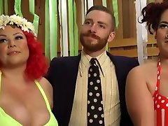 April Flores and Mimosa Strapon Fuck Guy