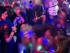 Party Sluts Fingered By Strippers