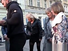 3 grannies 2 young cocks
