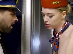 nylon video fucks his bestfriends sister Stewardess airplane Fucking girl