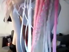 pink hair teen teen sex in message to pussy to ass to tante ngentot part 2 fucking and sucking