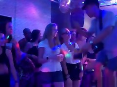 European hot teen nikki rhodes babes suck cock in middle of club