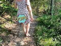 OUTDOOR REAL PUBLIC SEX GIRL FUCKED BY A STRANGER WHEN UPSKIRT