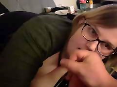 BBW Beth Sucks Cock and Takes Cumshot on Face