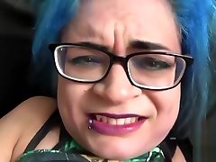 Nasty dina stione Caitlin Minx gets her ass spanked and masturbates