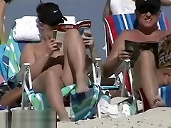 Couple split by Strangers on a sexy milf victoria ruffo beach
