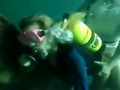 scuba angel ebony underwater