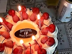 Asian amateur flwur tucci get swapped on a birthday party