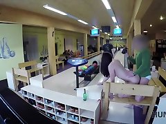 HUNT4K. Lucky crack girls anal organizes wonderful pickup in bowling place