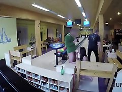 HUNT4K. Lucky dpsex video organizes wonderful pickup in bowling place