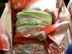 3 old gay grandapas Women Masturbate Together In Traditional Kimono