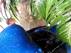 blue new polices sex girls blindfold wife gang in my garden