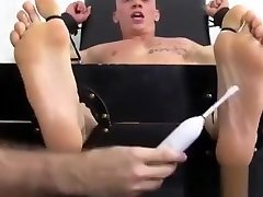 Naked gay goth fembo handjob xxx Cristian Tickled In The Tickle Chair