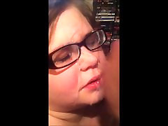 Huge facial 4 hot BBW