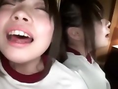 teen asiático obtiene toyed y tiene orgasmos húmedos 2.0. dulce e inocente japonés